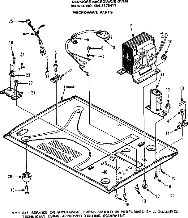 Microwave parts