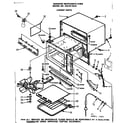 Kenmore 5668878520 cabinet parts diagram
