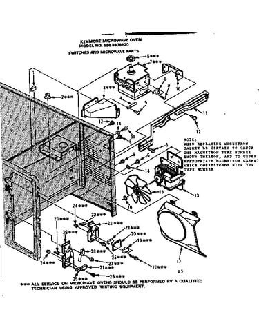 Switches and microwave parts