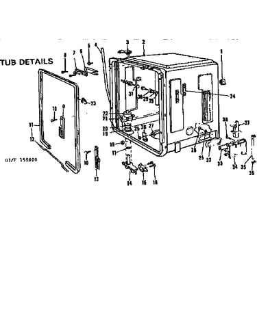 Tub details