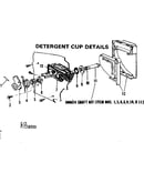 Detergent cup details