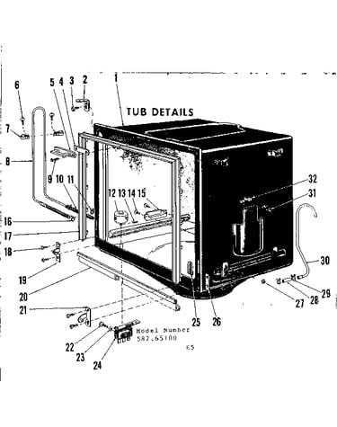 Tub details
