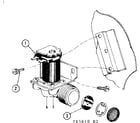 Kenmore 58765610 water inlet valve assembly diagram
