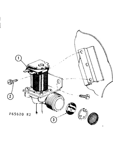 Water inlet valve assembly