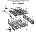 Kenmore 587700211 rack assembly diagram