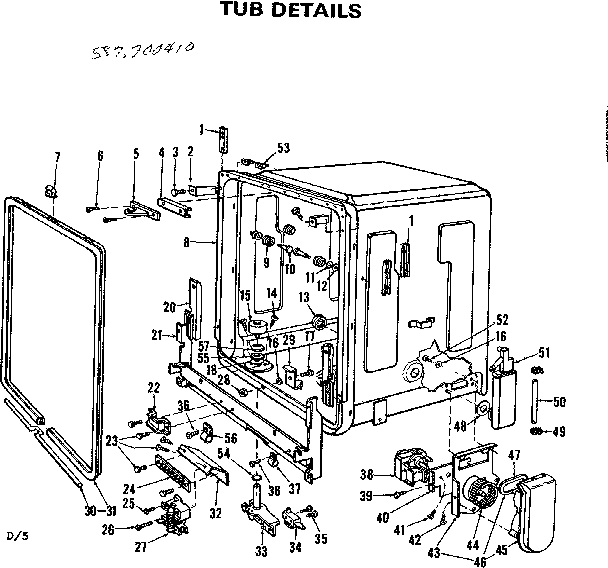 Tub details