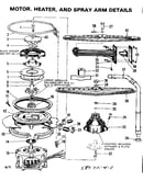 Motor heater and spray arm details
