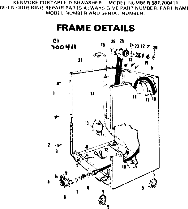 Frame details