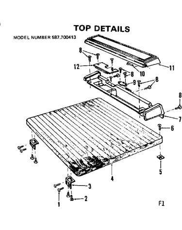 Top assembly