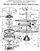 Motor heater and spray arm details
