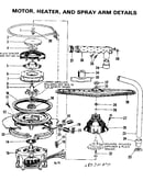 Motor heater and spray arm details