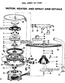 Motor heater and spray arm details