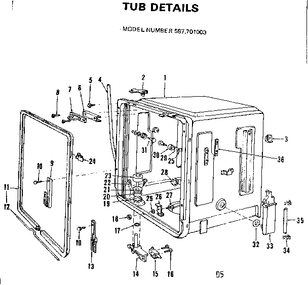 Tub assembly