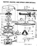 Motor heater and spray arm details