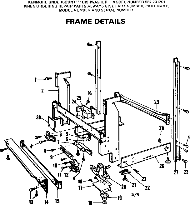 Frame details