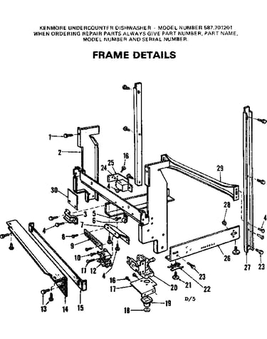 Frame details