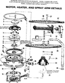 Motor heater and spray arm details