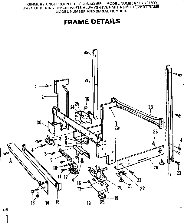Frame details