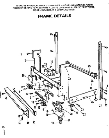 Frame details