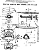 Motor heater and spray arm details