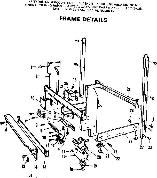 Frame details