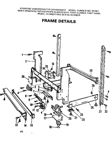 Frame details