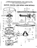 Motor heater and spray arm details