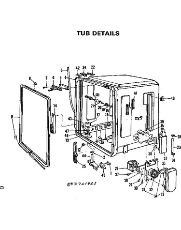 Tub details