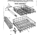 Kenmore 587701903 rack assembly diagram