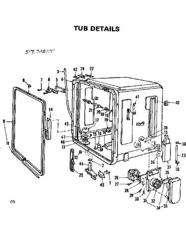 Tub details