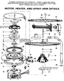 Motor, heater & spray arm details