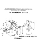 Detergent cup details