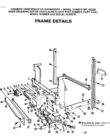 Frame details