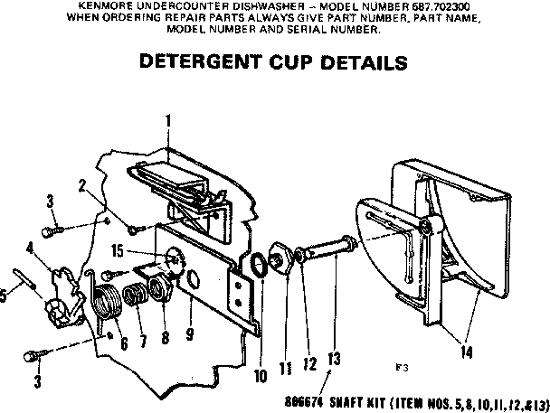 DETERGENT CUP DETAILS