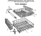 Kenmore 587702300 rack assembly diagram