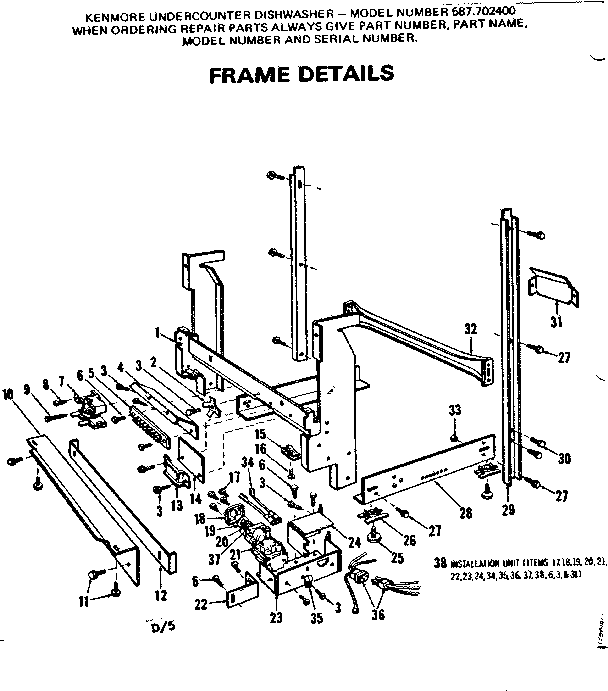 Frame details