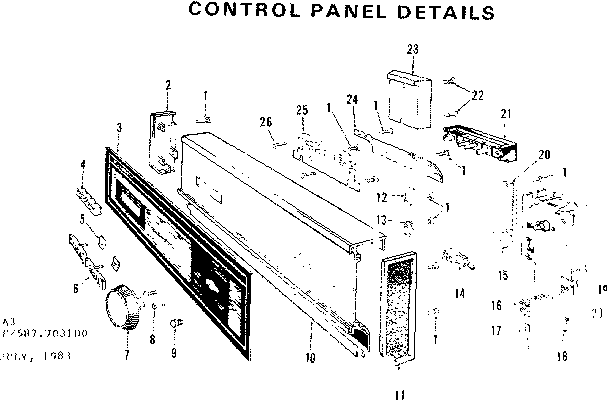 Control panel details