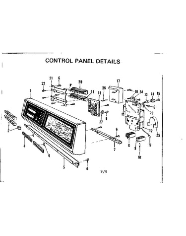 Control panel details