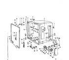 Kenmore 587703402 tub parts diagram