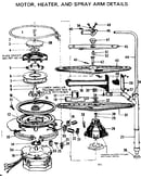 Motor heater and spray arm details