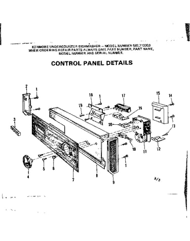 Control panel ditails
