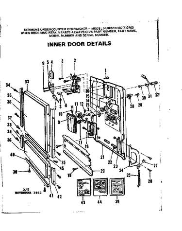 Inner door details
