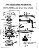 Motor heater and spray arm details