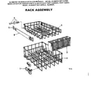 Kenmore 587712403 rack assembly diagram