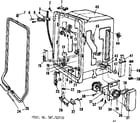 Kenmore 587712410 tub assembly diagram
