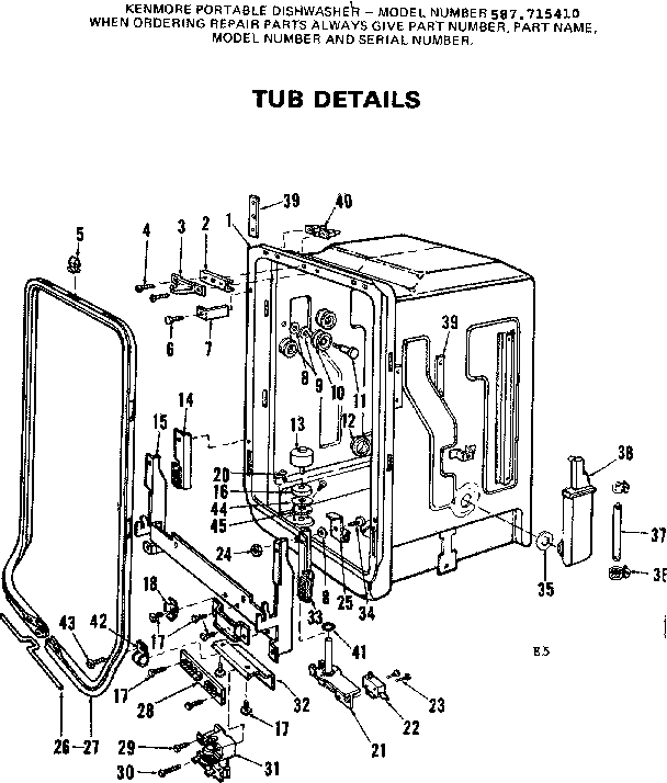 Tub assembly