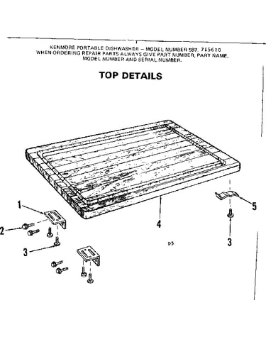 Top assembly