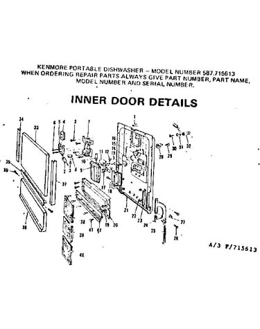 Inner door detail
