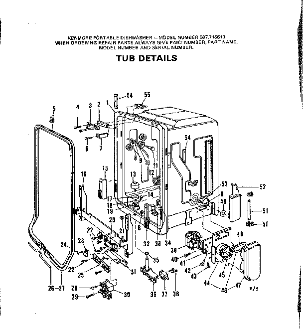 TUB DETAILS