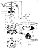 Motor, heater and spray arm details